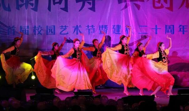 祝贺我校首届艺术节暨建校20周年晚会圆满举办(图3)