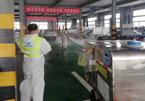 开展消杀防疫，确保校园安全(图3)