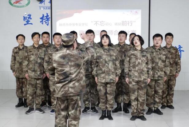 我校成功举行“不忘初心、砥砺前行”教职工合唱比赛(图6)