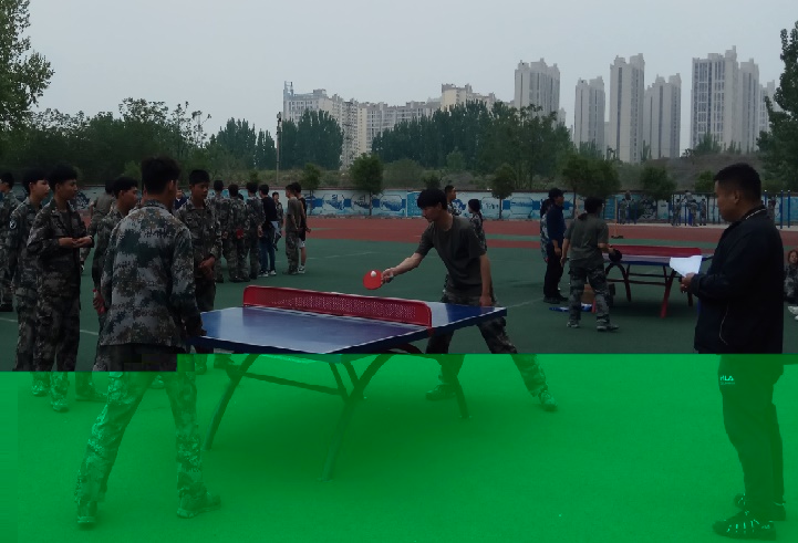 我校成功举行学生乒乓球比赛(图2)