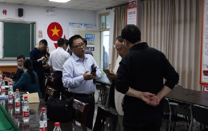 临颍县职业教育中心领导班子来我校考察交流(图4)