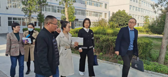 新郑市委组织部人才办领导来我校调研技能人才培养工作(图2)