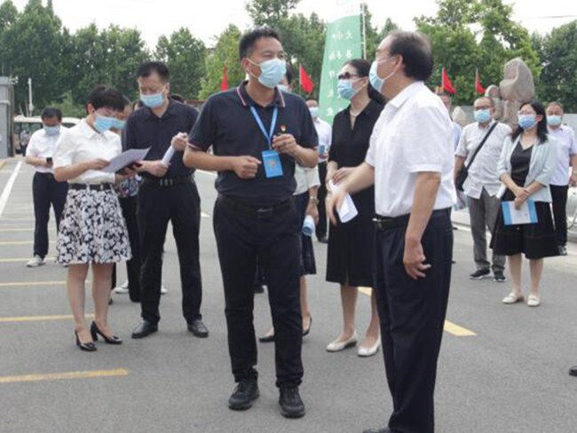 省人大党委会调研组到我校专题调研职业教育工作(图3)