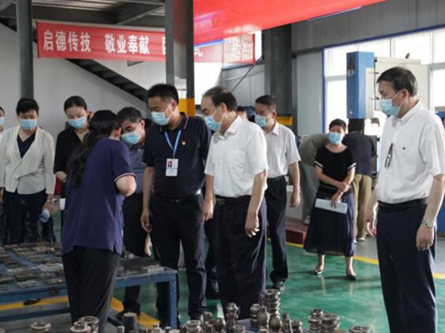 省人大党委会调研组到我校专题调研职业教育工作(图6)